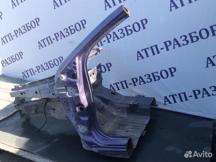 Левая передняя четверть fiesta 2007