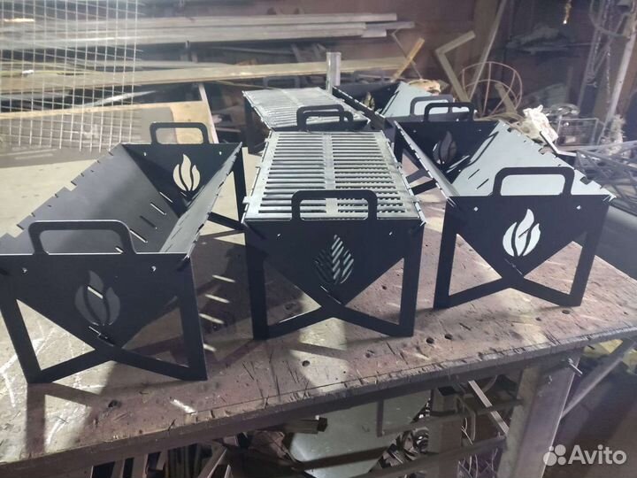 Мангалы, печи, дровоколы,шампура