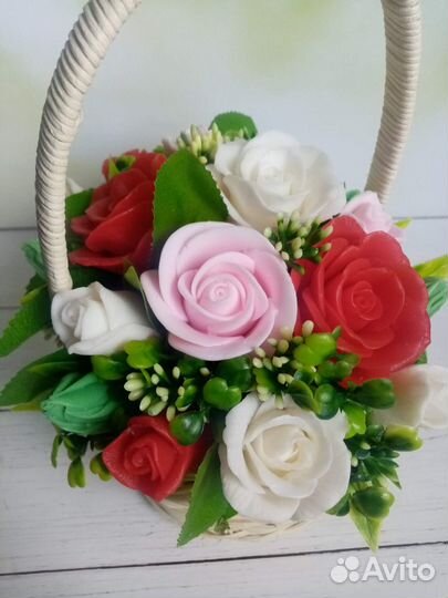 Букеты из мыла ручной работы