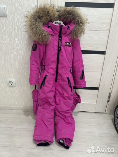 Зимний комбинезон для девочки