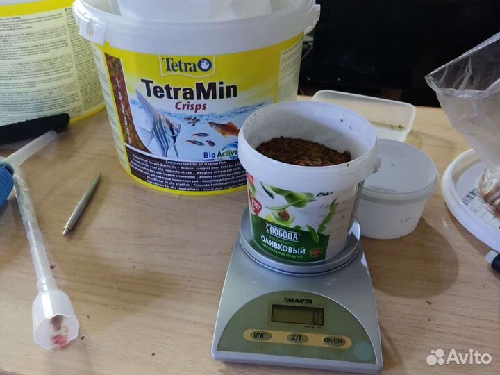 Корма для аквариумных рыбок