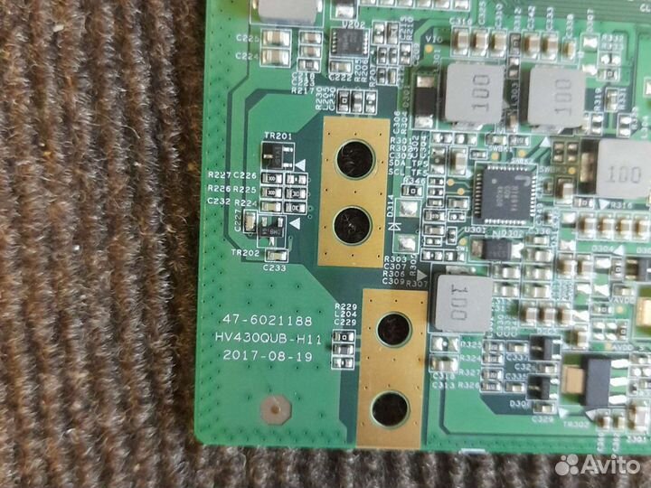 Телевизор leff 43U510S на запчасти