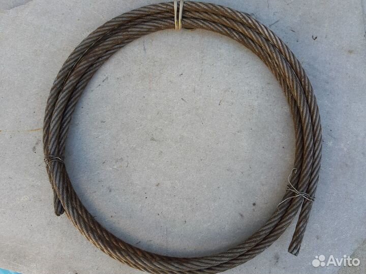 Трос стальной буксировочный диаметр 17