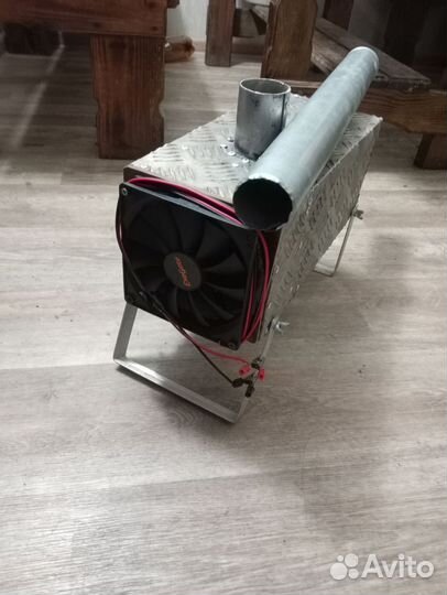 Теплообменник для зимней палатки