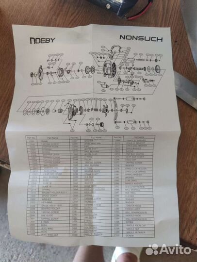 Катушка рыболовная инерционная