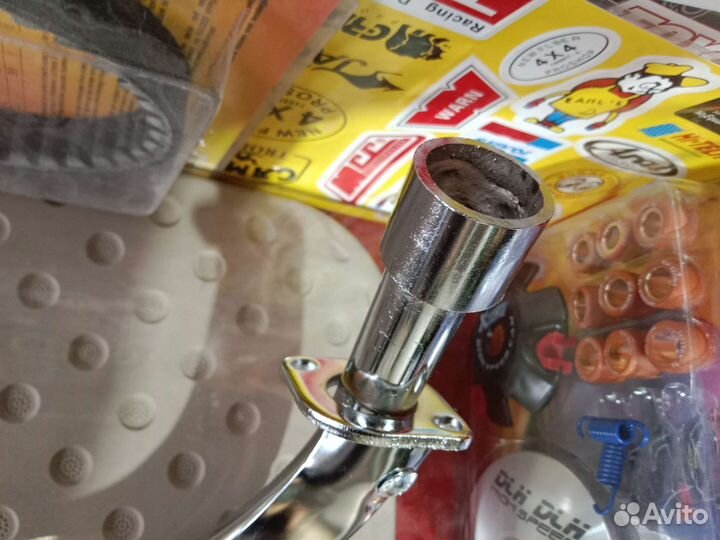 Глушитель на мопед