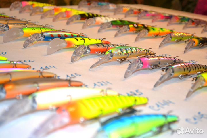 Воблеры German GG Bandit 120mm