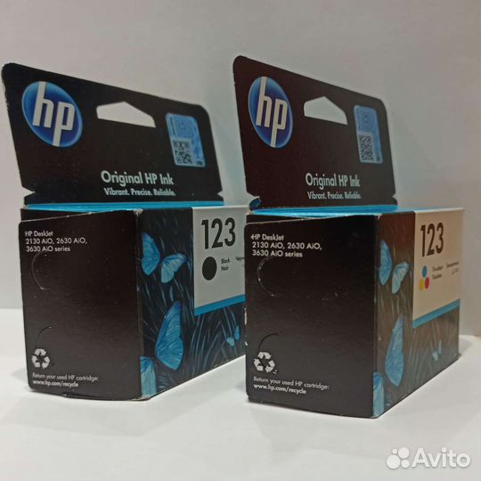 Картриджи струйные HP 123