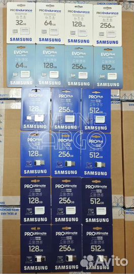 Карты памяти samsung evo plus 128-512gb,Orignl,опт