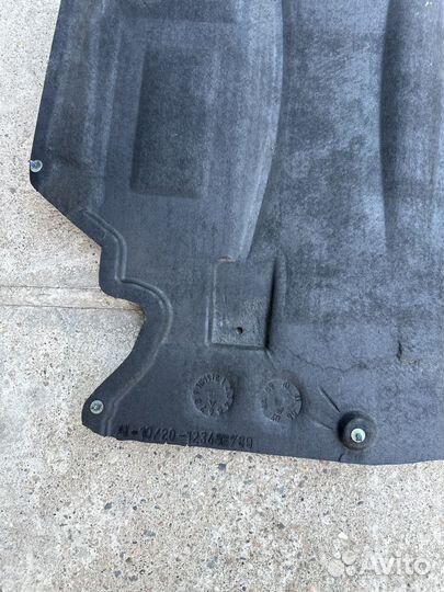 Зашита мотора BMW E60