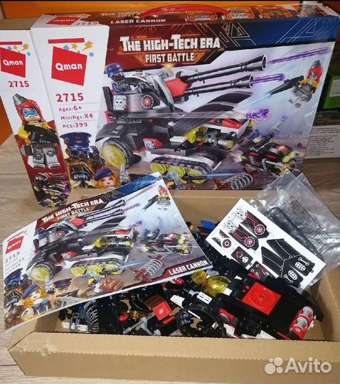 Конструкторы, аналог Lego, много