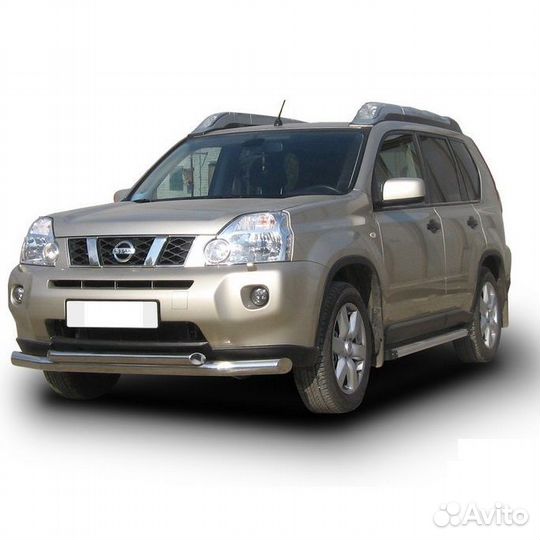 Защита переднего Nissan X-trail (2007)
