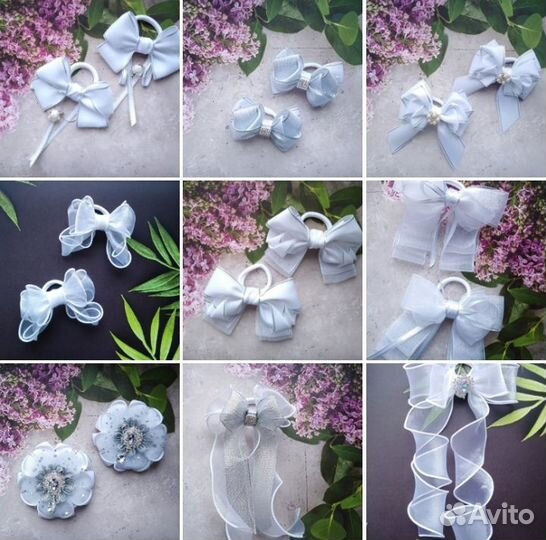 Банты на 1 сентября, на праздник