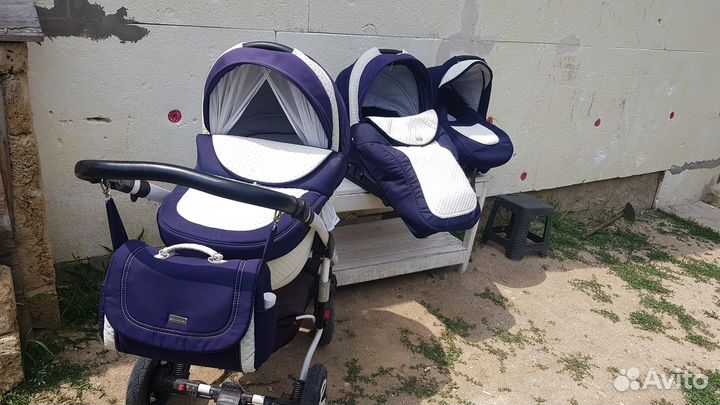 Каляска 3 в 1 адамекс