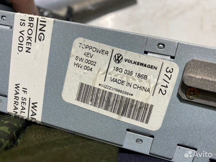 Магнитола Volkswagen Polo MK5 cfna 2012