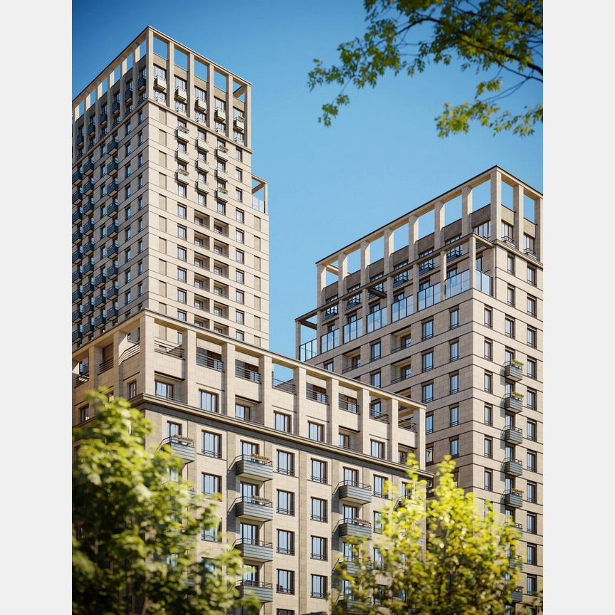 2-к. квартира, 96,1 м², 31/31 эт.