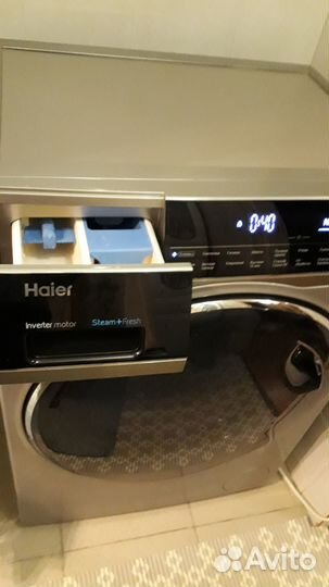 Стирально-сушильная машина haier HWD80-BP14979S