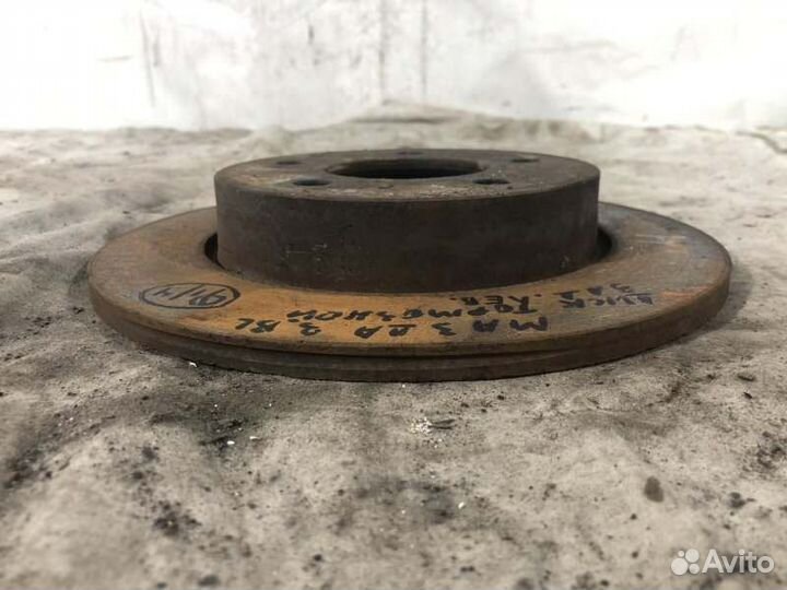 Диск тормозной задний левый Mazda 3 BL До Рестайл