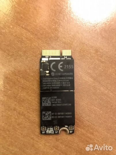 Wifi адаптер macbook pro retina 2012