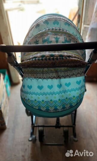 Детские санки коляска ника