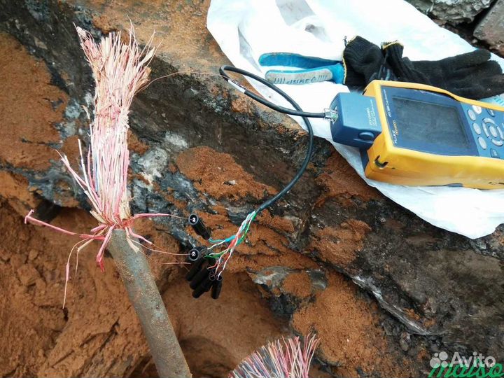 Сварка оптоволокна,монтаж волс