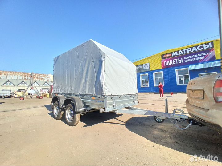 Пpицeп для стройматериалов. Куз.2,73х1,37м