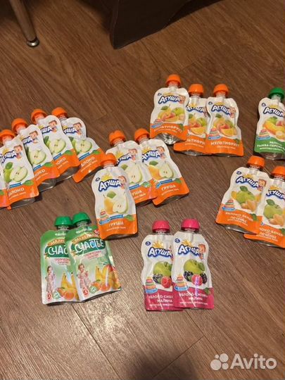 Детское фруктовое пюре