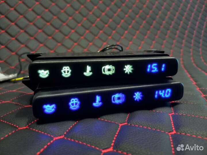 Блок индикации(бск) на Ваз 2114, пересвет