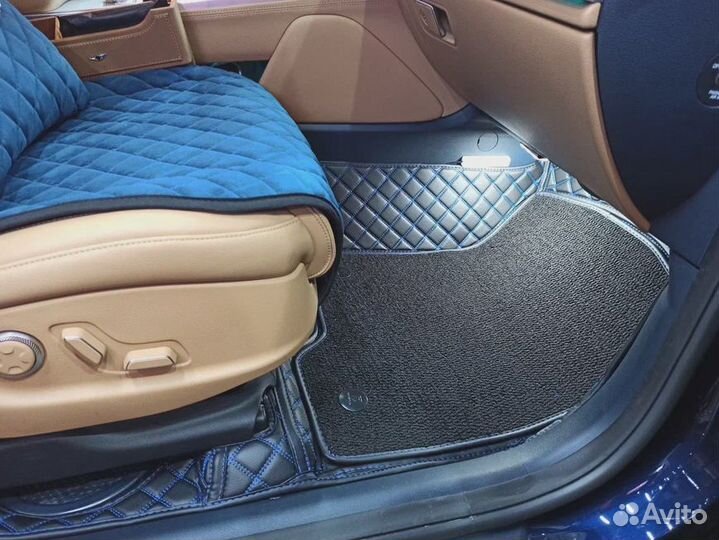 Автомобильные коврики из экокожи