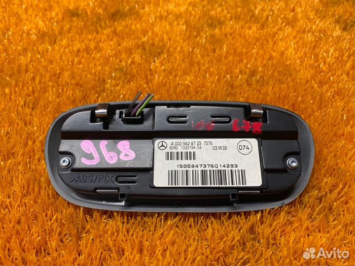 Дисплей парктроников задний Mercedes-Benz S-Class