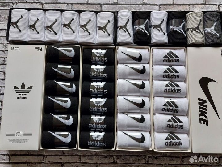 Носки Nike Puma Lacoste Reebok