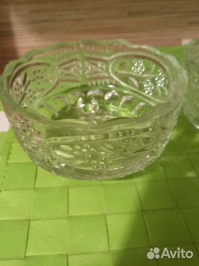 Хрустальная конфетница СССР