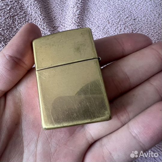 Латунная зажигалка Zippo оригинал 20 год