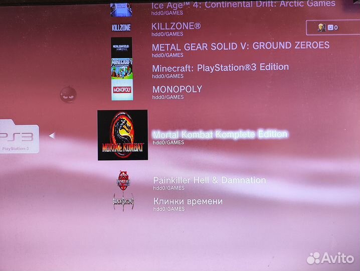 Sony PS3 Super Slim Прошитая