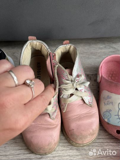 10 пар обуви для девочки (пакетом )
