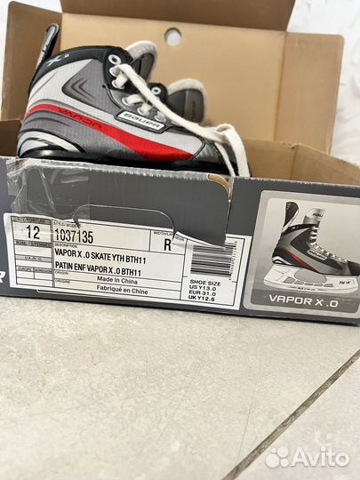 Хоккейные коньки бауэр