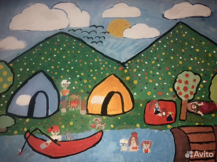 Картины начинающей художницы