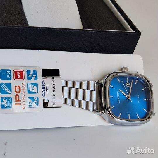 Часы casio easy (blue)