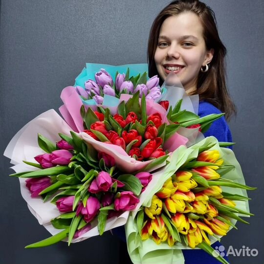 Цветы с оформлением 25,51, 101 Роза эквадор