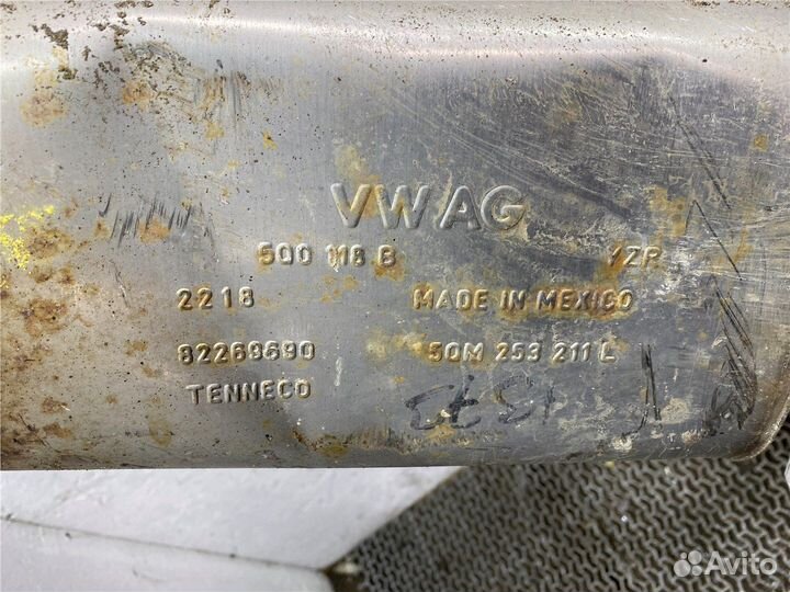 Глушитель Volkswagen Jetta 7 2018, 2019