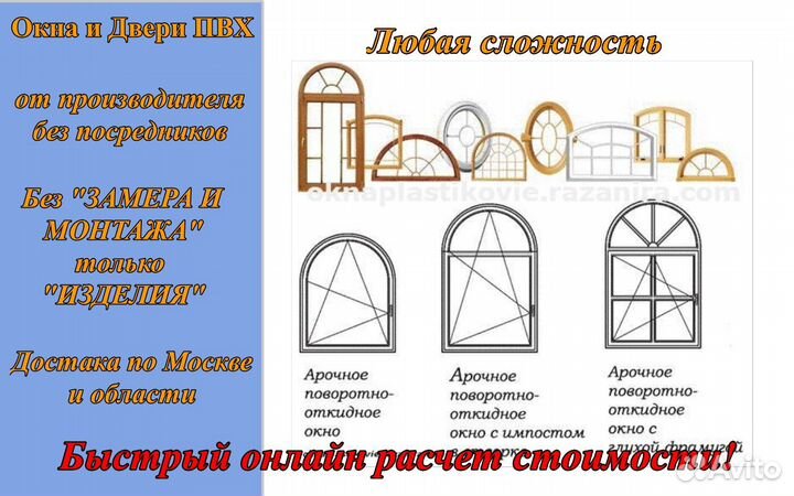 Пластиковые окна и двери без посредников