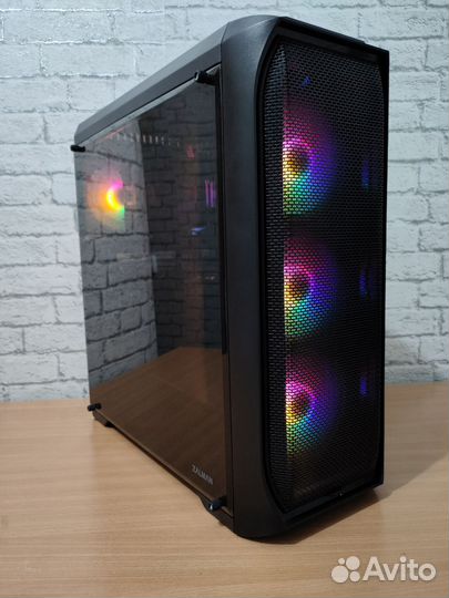 Игровой компьютер/Ryzen 5 5500/RTX/16gb/M.2 512gb