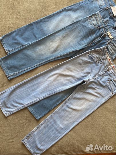 Джинсы и поло новые и б/у 52 размера мужские