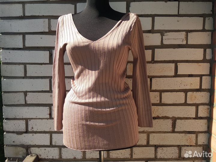 Джемпер свитер бежевый 42-44