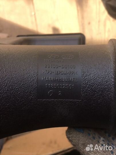 Патрубок воздушного фильтра kia sportage 4