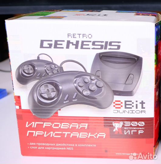 Retro Genesis 8 bit 300 игр (Dendy)