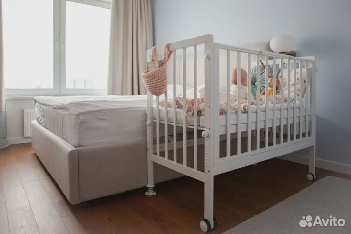 Кроватка Wundermobel MultiSleep Klassik Белая