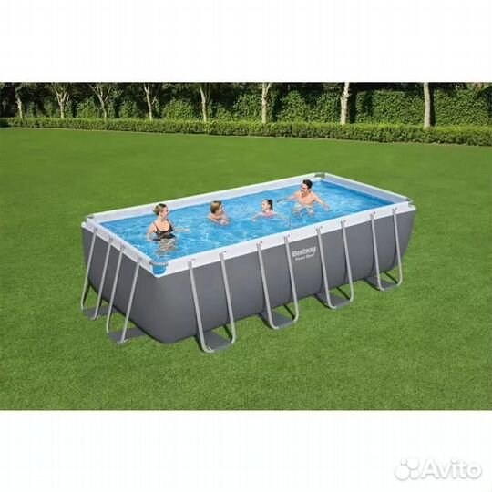 Каркасный бассейн Power Steel 488х244х122см