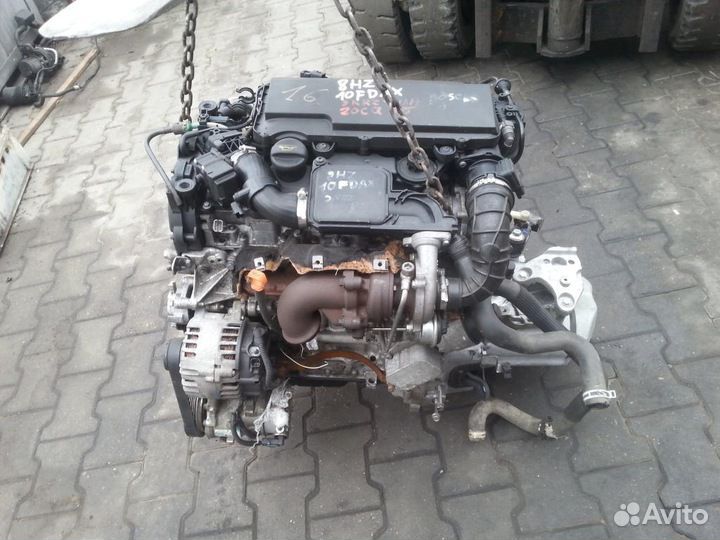 Двигатель Citroen C3 1.4 HDi 8HZ dv4td