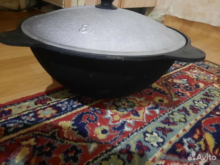 Казан чугунный 8 литров